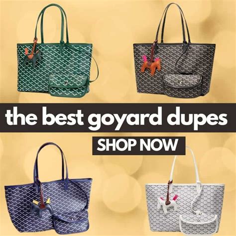 Where to Find the Best Goyard Tote Bag Dupes 